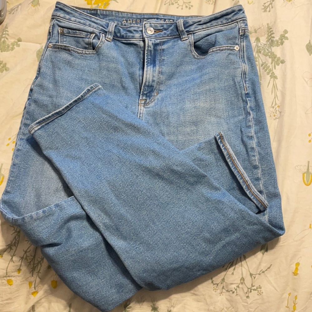 Like new mom jeans. American eagle